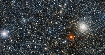 Gromada UKS 1 (po prawej) i nowo odkryta VVV CL001 (po lewej) / Credits - ESO