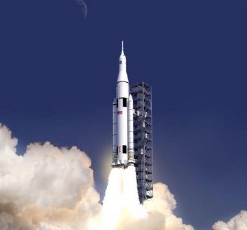 Start rakiety SLS / Credits - NASA