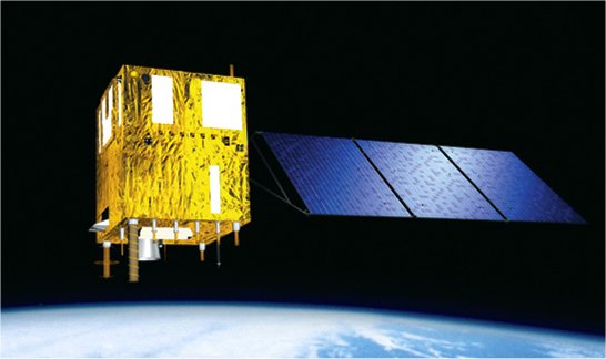 Wizja artystyczna satelity Zi Yuan-1 (2C)
