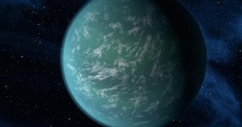 Wizja artystyczna egzoplanety Kepler-22b / Credits - NASA/Ames/JPL-Caltech