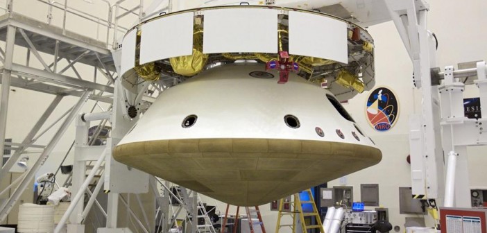 Sonda MSL w konfiguracji do lotu / Credits: NASA