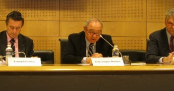 Jean-Jacques Dordain explains ESA's goals for 2012. Picture from 9th of January 2012 / Credits - K. Kanawka, kosmonauta.net