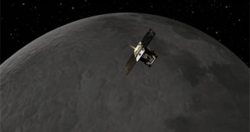 Wizualizacja sondy Grail / Credits: NASA