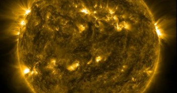 Aktualny widok Słońca - 15 stycznia, godzina 11:26 CET / Credits - NASA, SDO