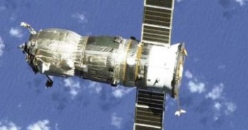 Rosyjski statek transportowy Progress / Credits: NASA
