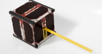 Model lotny satelity Masat-1 / Credits - Dávid Czifra, Masat-1
