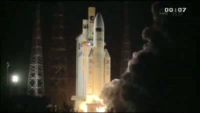 Start ATV-3 Edoardo Amaldi / Credtis: ESA, Ronsmytheiii