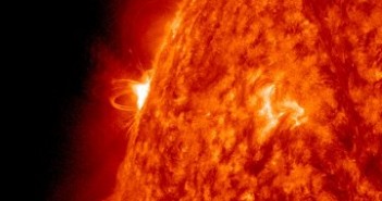 Aktywny obszar na dwie minuty przed fazą maksymalną rozbłysku z dnia 02.03.2012 / Credits - NASA, SDO