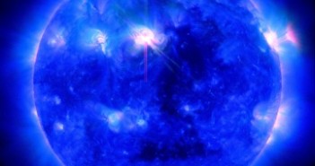 Tuż po fazie maksymalnej rozbłysku z 14 marca 2012 / Credits - NASA, SDO