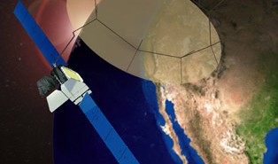 MEXSAT-1 - wizualizacja / Credits: Boeing