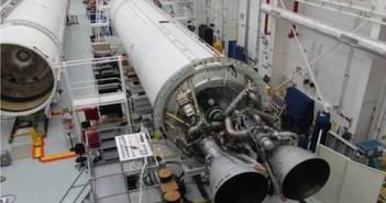 Dwa silniki AJ26 pierwszego stopnia rakiety Antares / Credits - NASA, Orbital 