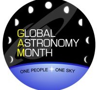 Logo międzynarodowego miesiąca astronomii / Credits - organizatorzy Global Astronomy Month