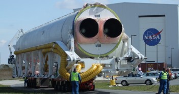 Pierwszy egzemplarz rakiety Antares firmy Orbital Sciences Corp. / Credits: NASA
