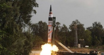 Start rakiety Agni-V / Credits - Indyjskie Ministerstwo Obrony