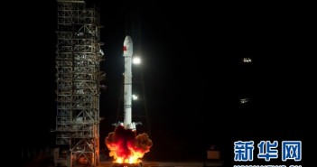 Start CZ-3B z satelitą wojskowym Zhongxing-2A / Credtis: news.cn
