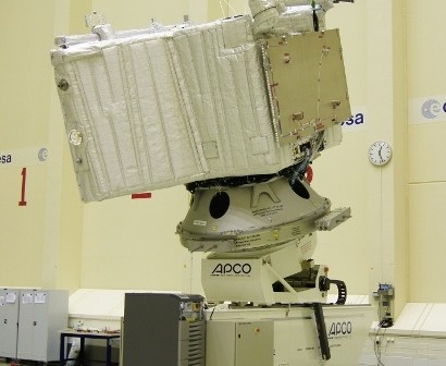 MPO na stanowisku pomiarowym M80/MPMA w ESTEC, 11 maja 2012 roku / Credits: ESA-Guido Kosters