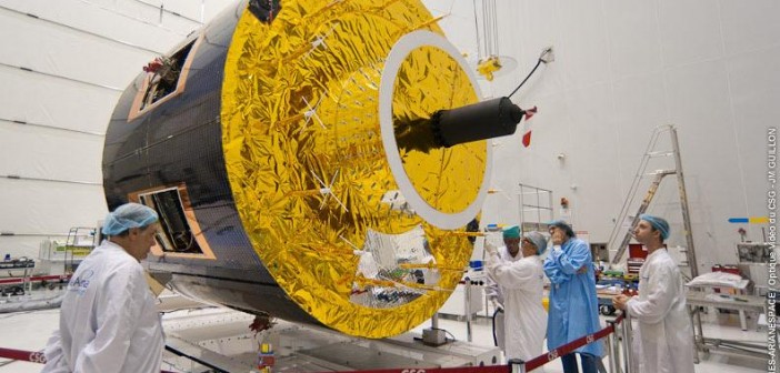 Satelita MSG-3 / Credits: ESA-CNES-Arianespace