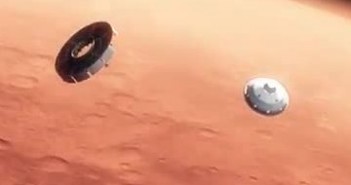 MSL wchodzi w atmosferę / Credits - NASA, JPL, Caltech