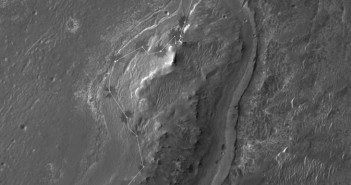 Trasa Opportunity do sol 2965 / Credits: NASA/JPL/Cornell/University of Arizona