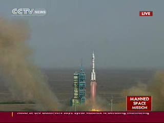 12:37 CEST - start misji Shenzhou-9 / Credits - CCTV