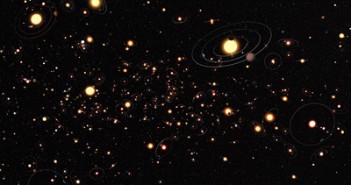 Wizja artystyczna - każda gwiazda może mieć co najmniej jedną planetę /Credit: NASA/ESA/M. Kornmesser (ESO)