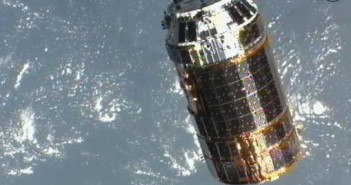 HTV 3 nad powierzchnią Ziemi / Credits: NASA