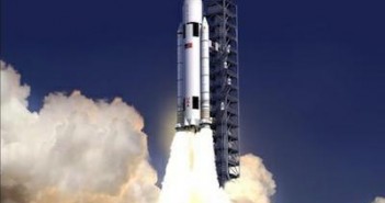 Wizja artystyczna SLS / Credits: NASA