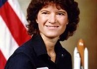 Sally Ride w 1984/ Credits: NASA