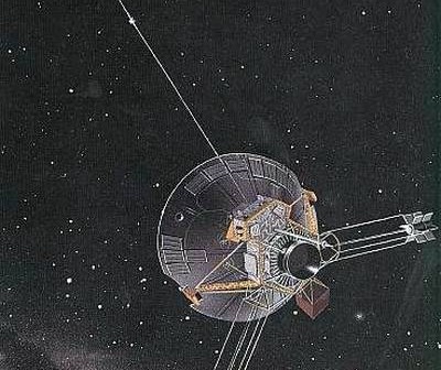 Artystyczna wizja sondy Pioneer 10/ Credits: NASA