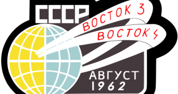 Logo misji Wostok 3 i 4