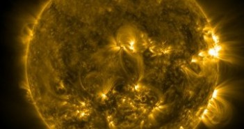 Widok Słońca w dniu 1 października 2012 / Credits - NASA, SDO