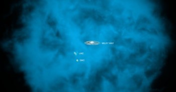 Olbrzymie halo wokół Drogi Mlecznej wyjaśnieniem zagadki „brakujących barionów” ? Gazowe halo dookoła Drogi Mlecznej / Credits - NASA