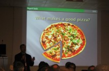 Soichi Noguchi rozpoczyna swoją prezentację / Credits - K. Kanawka, Kosmonauta.net