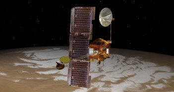 Sonda 2001 Mars Odyssey - wizualizacja / Credits: NASA