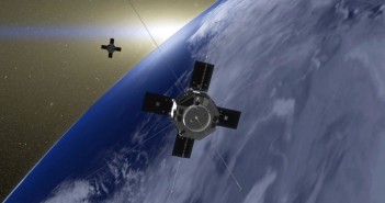 Satelity RBSP - wizualizacja / Credits: NASA