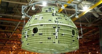 Szkielet lotnego egzemplarza statku Orion / Credits: NASA
