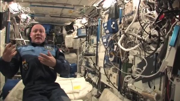 Andre Kuipers na ISS / Credits - ESA