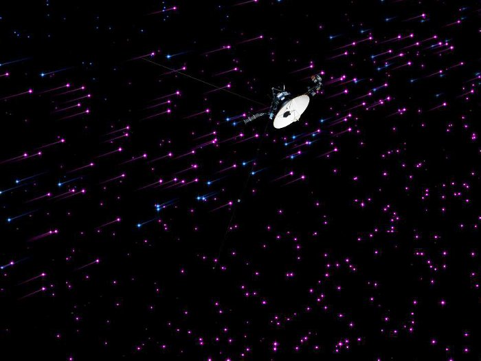 Voyager 1 na granicy Układu Słonecznego / Credits - NASA