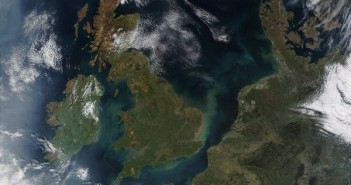 Wielka Brytania widziana z orbity / Credits - NASA