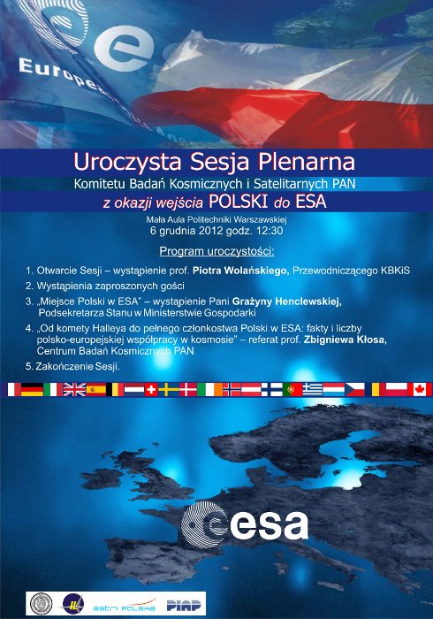 Plakat sesji / Credits - PIAP, SKA Plakat sesji / Credits - PIAP, SKA