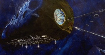 pozyskiwanie surowców z planetoidy / Credits - asterank