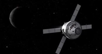 Orion z modułem serwisowym ATV / Credtis: NASA