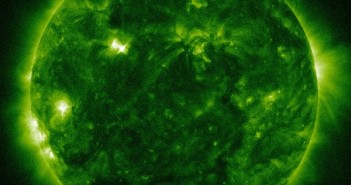 Na 4 minuty przed fazą maksymalną rozbłysku / Credits - NASA, SDO