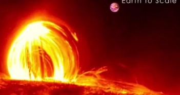 'Koronalny deszcz' po rozbłysku z 19 lipca 2012 / Credits - NASA, SDO