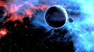 Planeta wielkości Ziemi krążąca wokół czerwonego karła / Credits - CfA