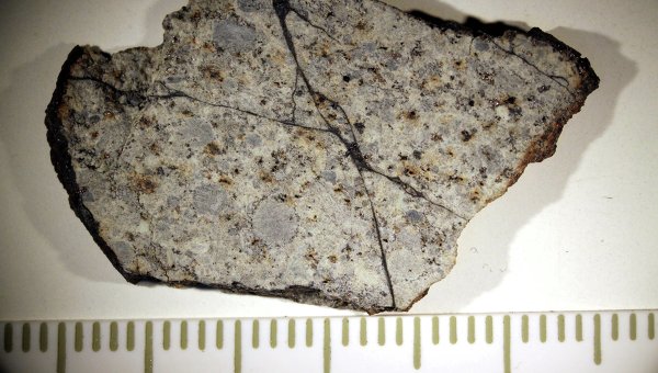 Ponadkilogramowy fragment meteorytu z 15 lutego / Credits: Rosyjska Akademia Nauk