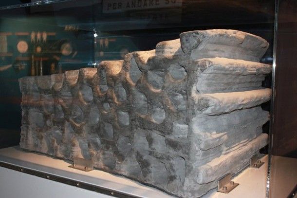 Demonstracyjny blok wyprodukowanego elementu bazy księżycowej / Credits: ESA