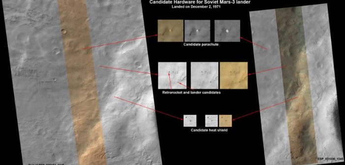 Elementy misji Mars 3? / Credits - NASA/JPL-Caltech/Univ. of Arizona