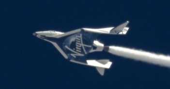 Lot SpaceShipTwo z 12 kwietnia 2013 / Credits - Virgin Galactic