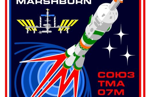 Oficjalny patch Sojuza TMA-07M